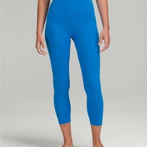 RARE Lululemon align 25” leggings poolside color size 2